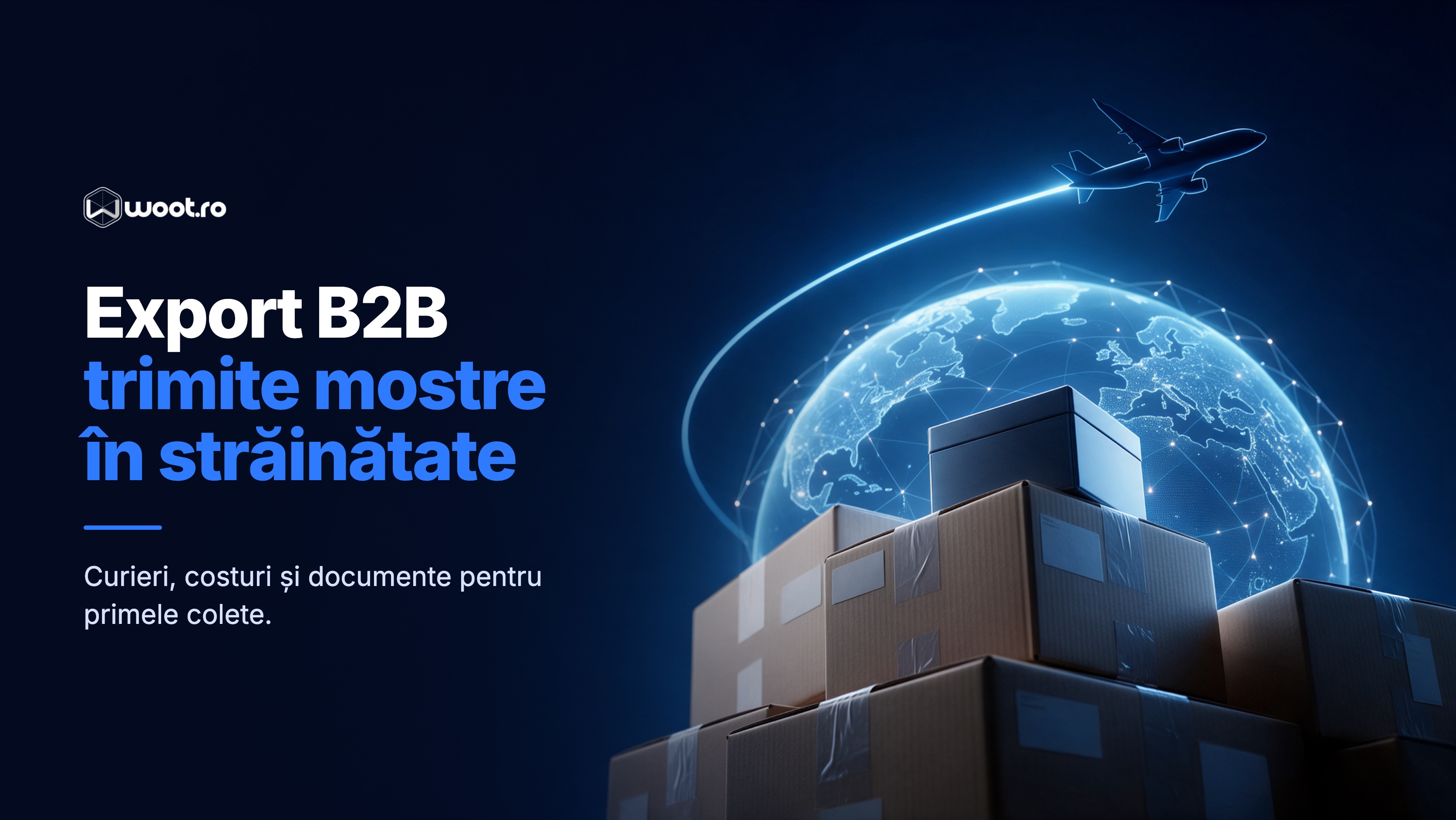 Export B2B: cum trimiti mostre si colete catre parteneri din strainatate